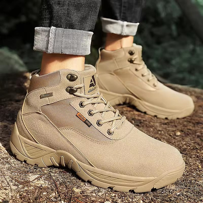 Tactical Desert Boots Shoes For Men Hiking Botas Tactical Shoes Combat Boots Sand Men's Combat Tactical Boot