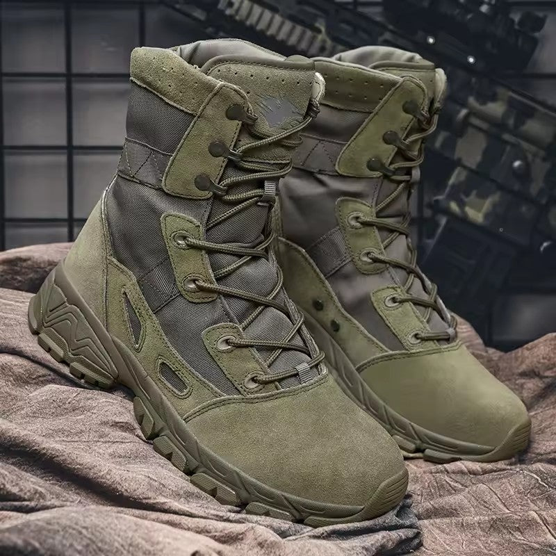 Wholesale High Quality Steel Toe Anti-smashing Indestructible Safety Shoes Waterproof Work Boots For Men