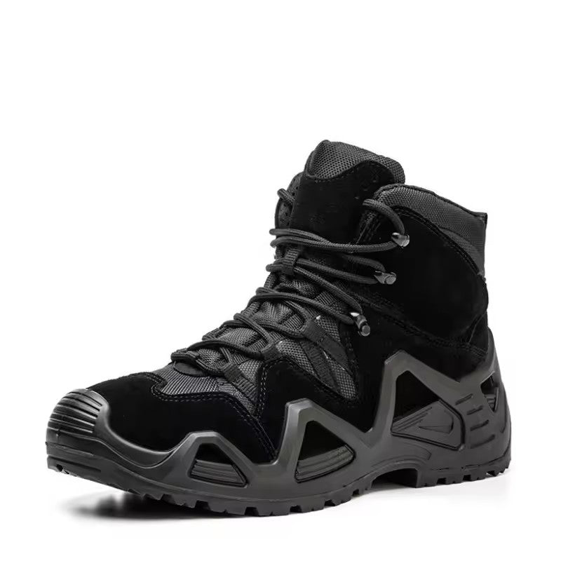 Stock Outdoor Boots Desert Waterproof Hiking Shoes Spring Summer Tactical Shoes Boots