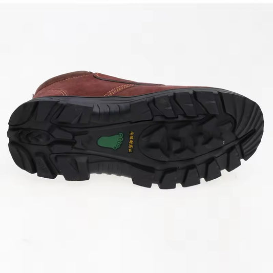 Steel Toe Work Shoes Men's Anti-slip Protective Construction Anti-smashing Safety Shoes