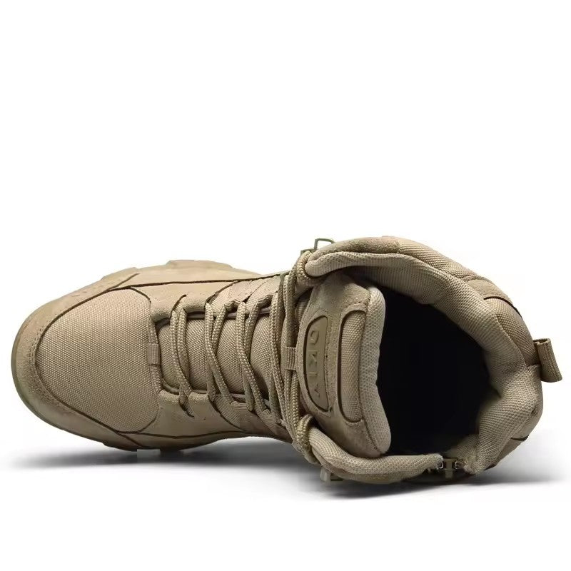 High Quality Outdoor Winter Low Cut Tactical Boots Desert Boots Combat Waterproof Winter Training Combat Boots