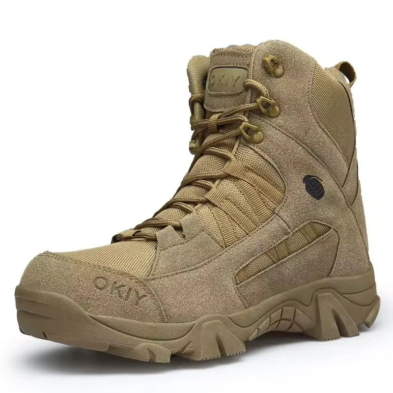 High Quality Outdoor Winter Low Cut Tactical Boots Desert Boots Combat Waterproof Winter Training Combat Boots