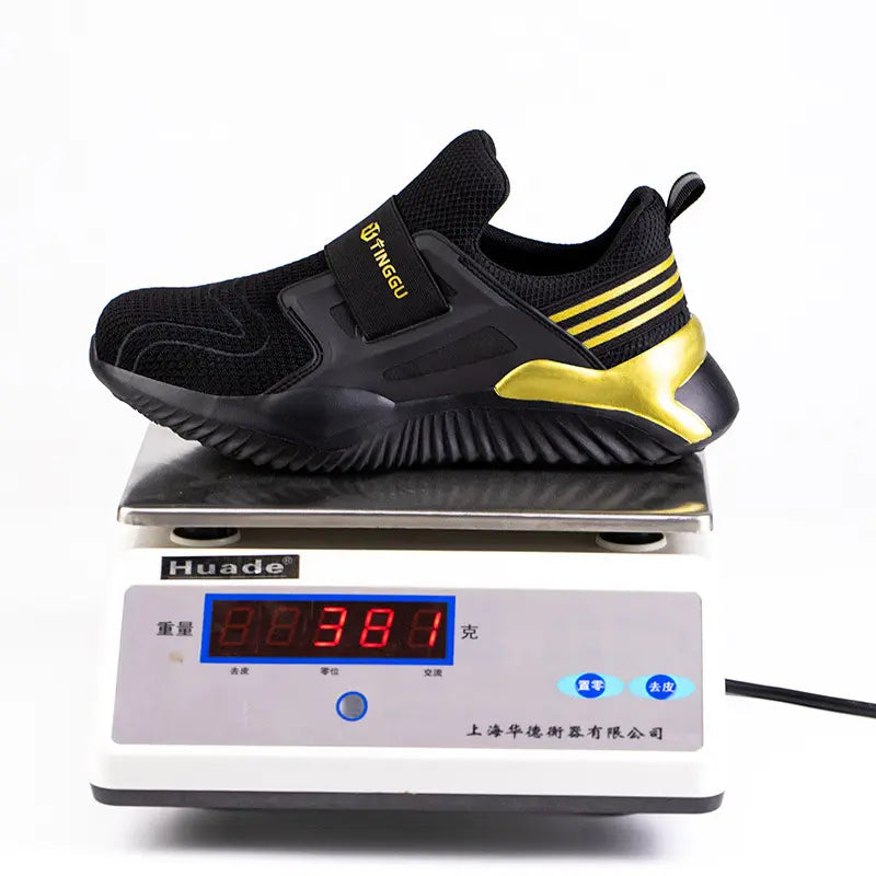 High Quality Steel Toe Lightweight Safety Shoes Breathable Durable Mens Labor Shoes