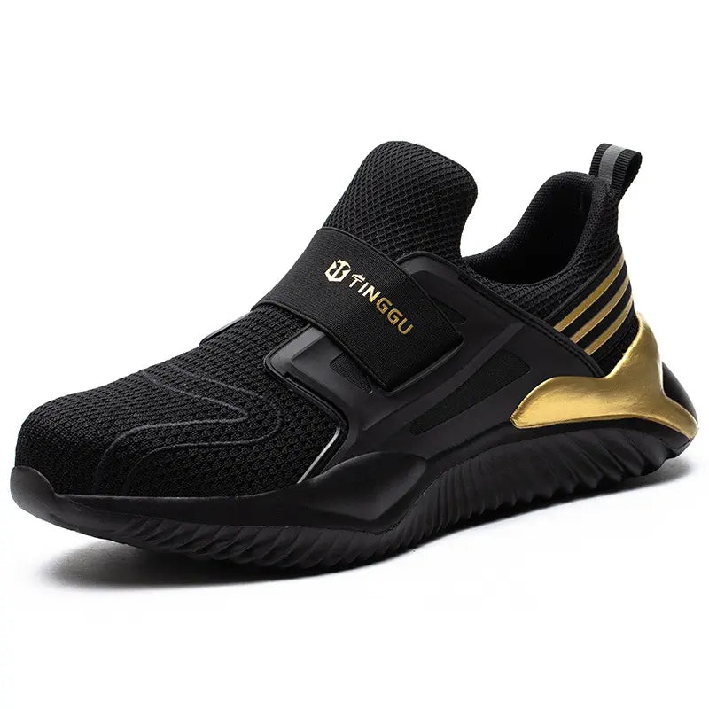 High Quality Steel Toe Lightweight Safety Shoes Breathable Durable Mens Labor Shoes
