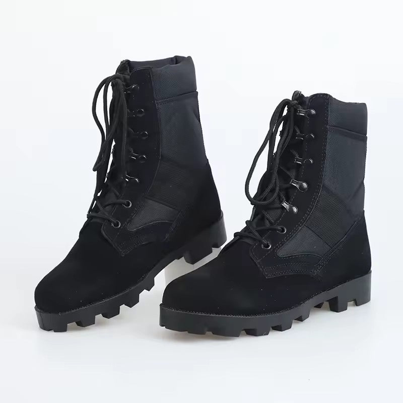 Manufacturers Panama combat boots outdoor men boots anti-puncture training marine boots